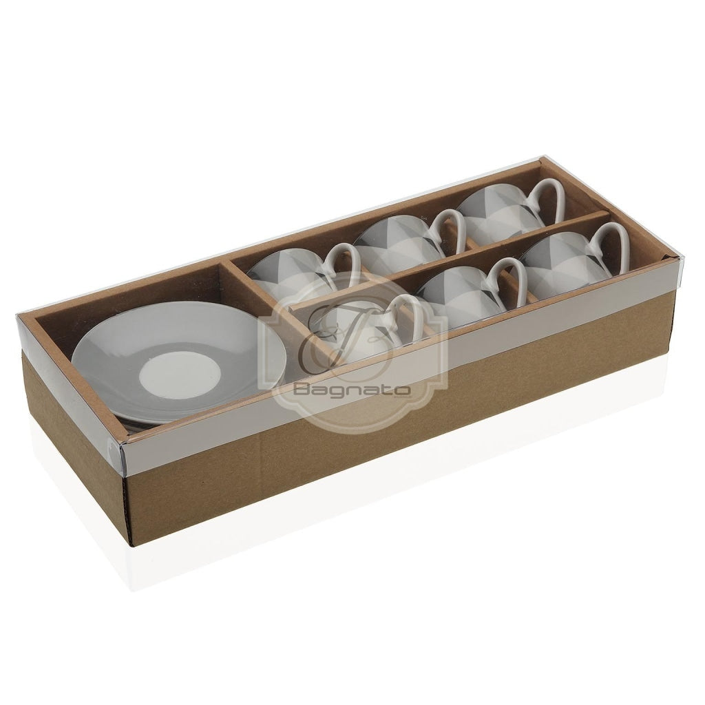 Tazzine Caffè Set 6 Pezzi Grey Mo Tazzine