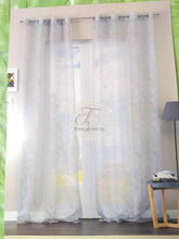 Carica l&#39;immagine nel visualizzatore di Gallery, Tenda Foglie Verdi In Trasparenza Tenda
