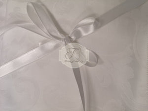 Tovaglia con tovaglioli Art Damasco Luxury - Bagnato Arredotessile