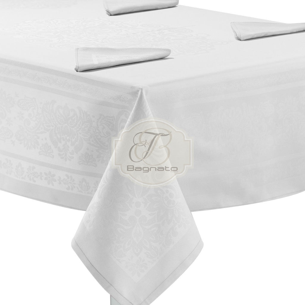 Tovaglia con tovaglioli Preziosa Luxury Classic - Bagnato Arredotessile