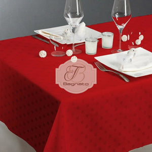 Tovaglia Damina Rossa